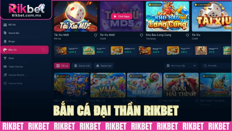 Bắn cá Đại Thần RIKBET: Quy tắc săn cá và mẹo tối ưu xu