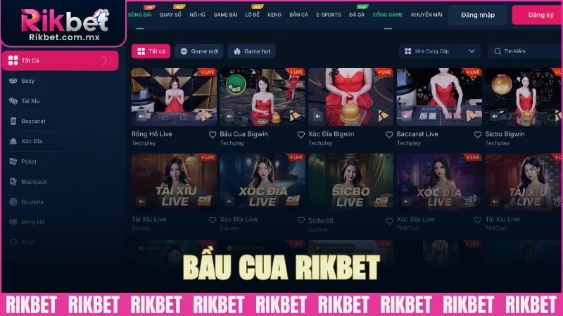 Bầu cua RIKBET - Sân chơi đổi thưởng hấp dẫn
