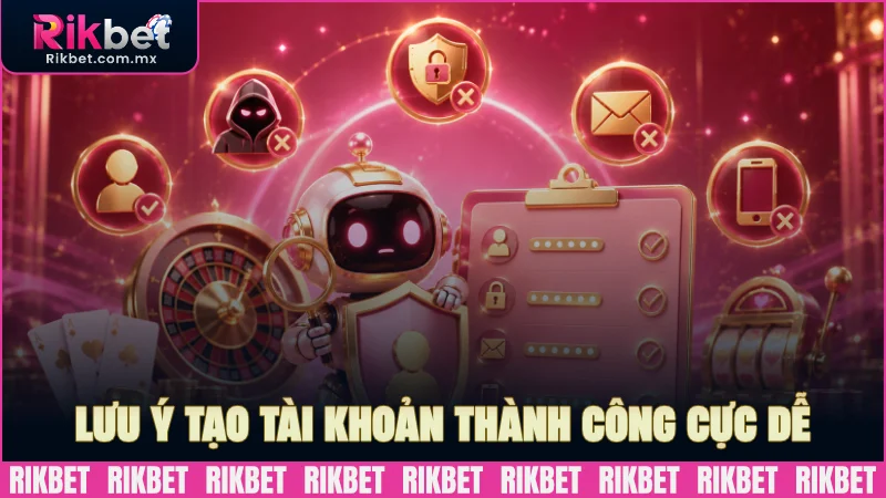 Lưu ý cần nhớ giúp tạo tài khoản thành công cực dễ